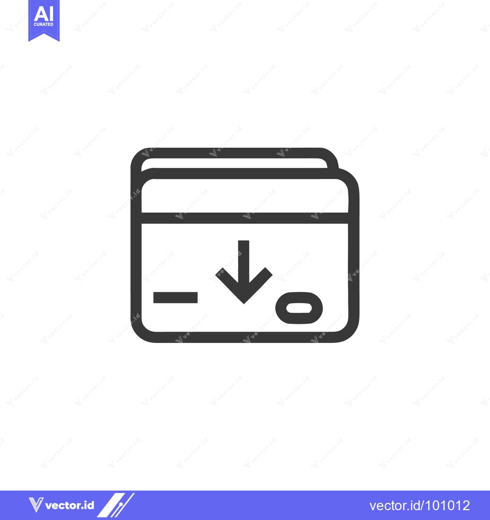 Premium Vector of Download Icon: Simple, Bold Line Art for Digital Content Transfer