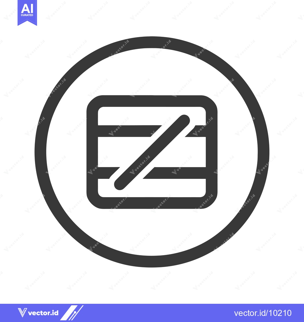 Premium Vector dari A Black and White Icon of a Diagonal Line Within a Square Surrounded b