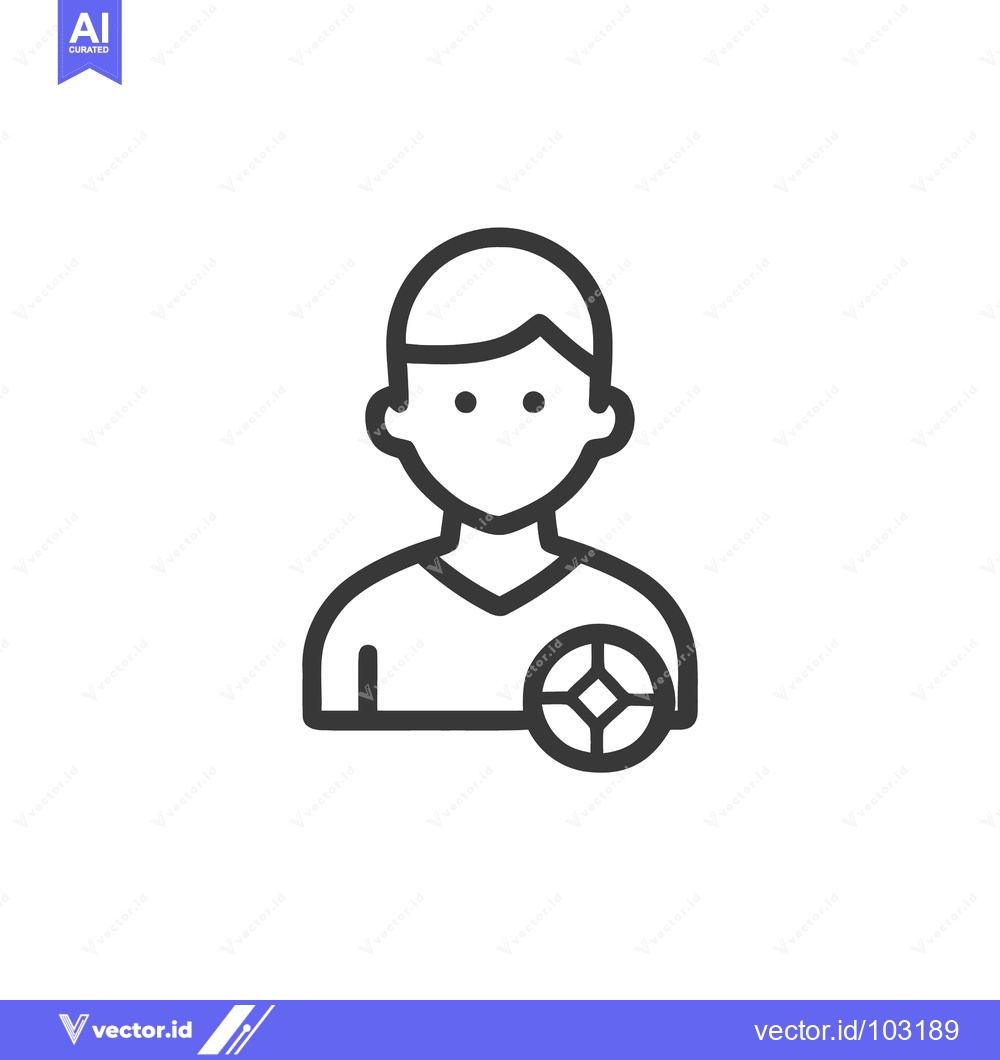 Premium Vector of Minimalist Line Icon: Person with Target Symbol for User Focus and Pre