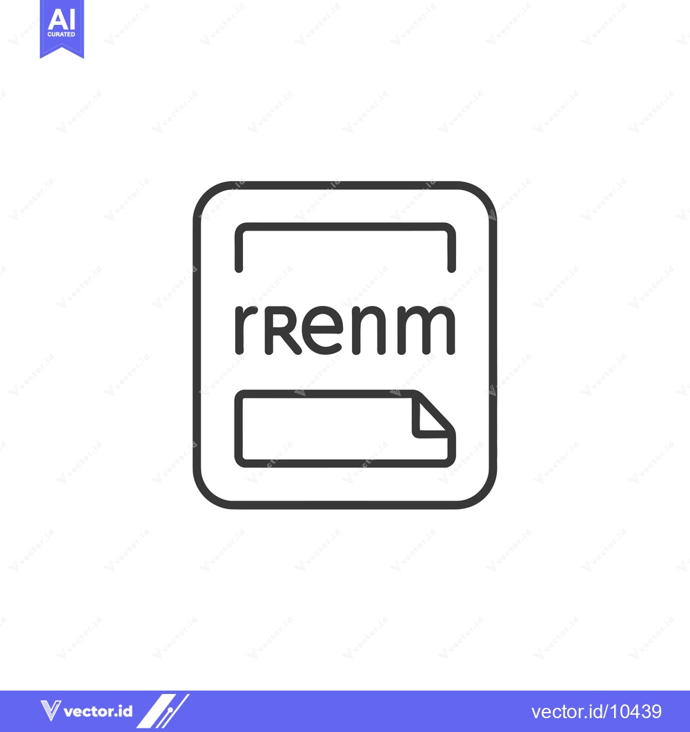 Premium Vector of A black and white line art illustration of a document with a paper cli