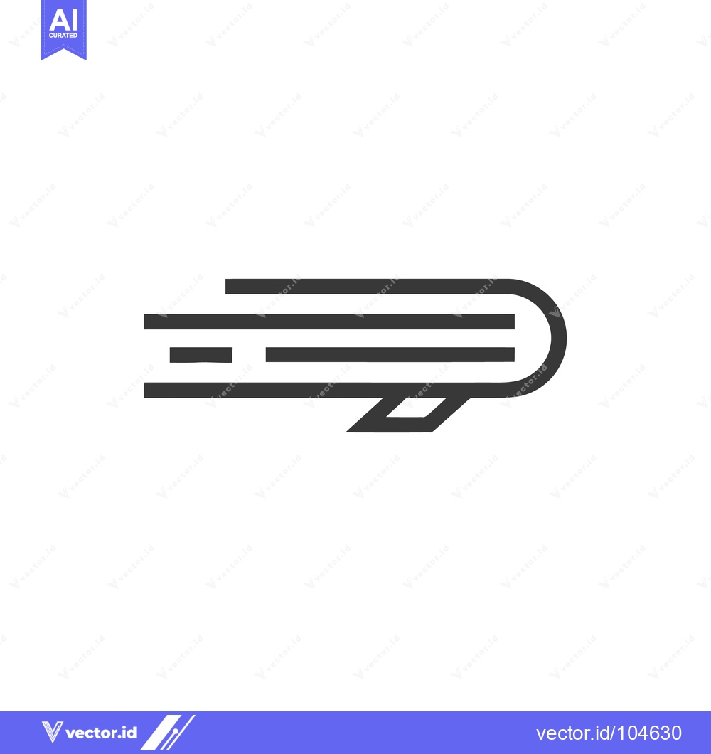 Premium Vector dari Minimalist Book Icon: Simple Line Art Design on White Background