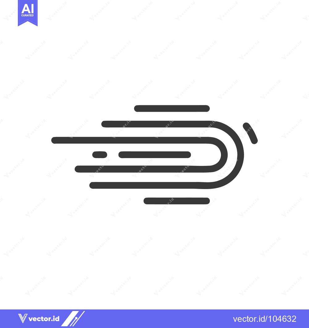 Premium Vector dari Abstract Motion Lines: Dynamic Flow in Minimalist Black and White Desi
