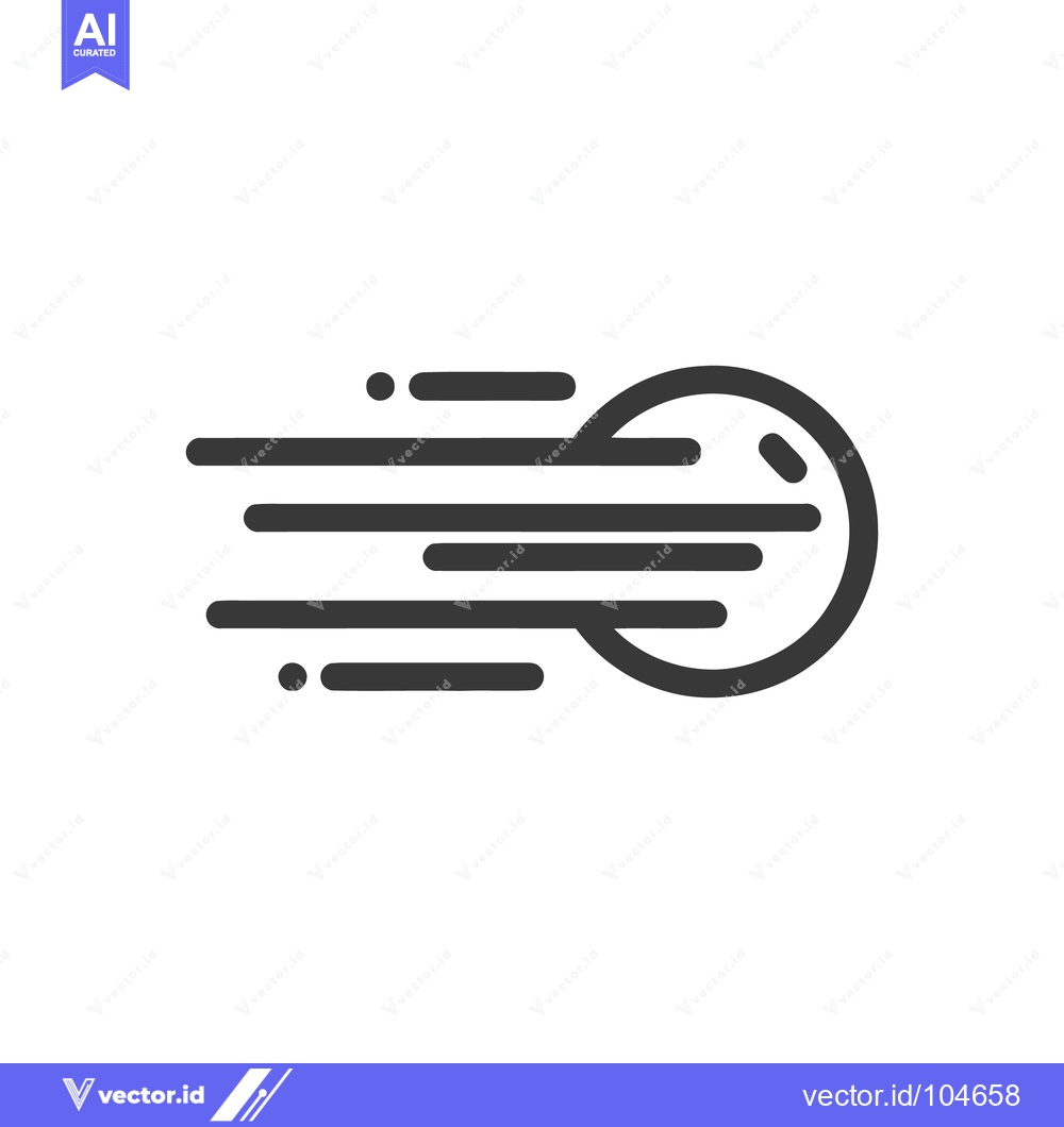Premium Vector dari Dynamic Motion Graphic: Speed Lines Converging on a Circle, Minimalist