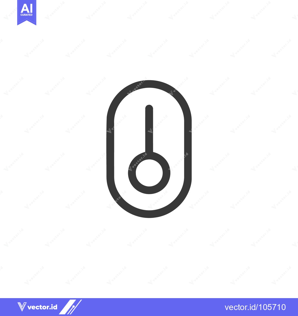 Premium Vector of Minimalist Toggle Switch Icon in Dark Gray on White Background