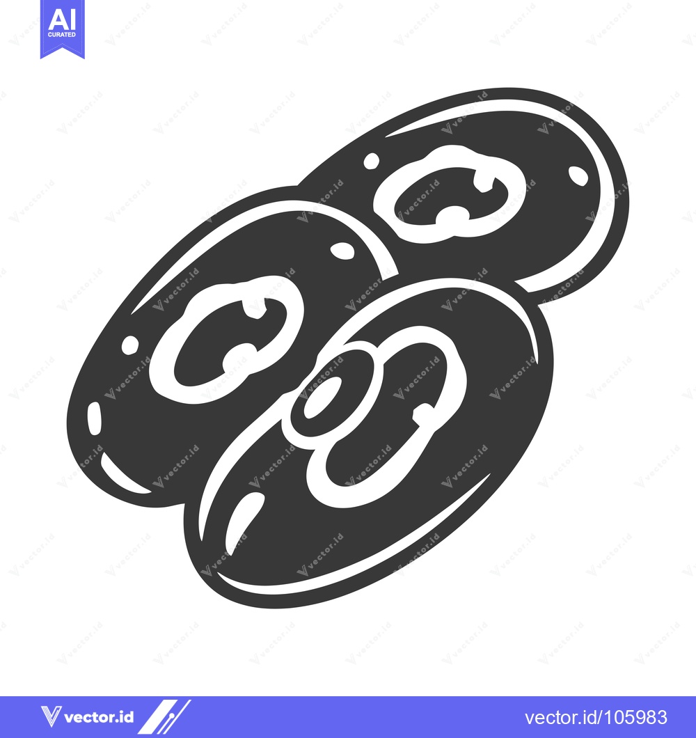 Premium Vector of Three Black and White Dates, One Overlapping the Other Two