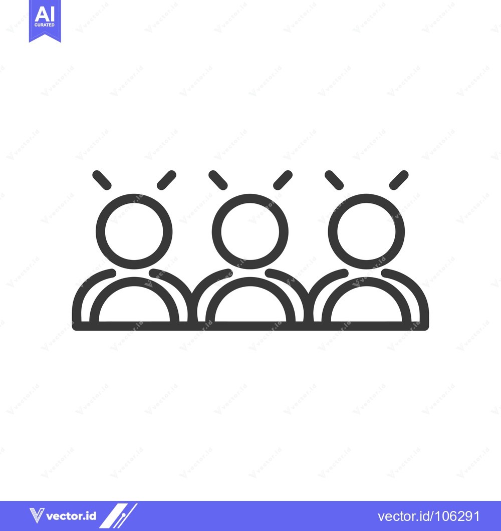 Premium Vector of Three People with Lightbulbs Above Their Heads