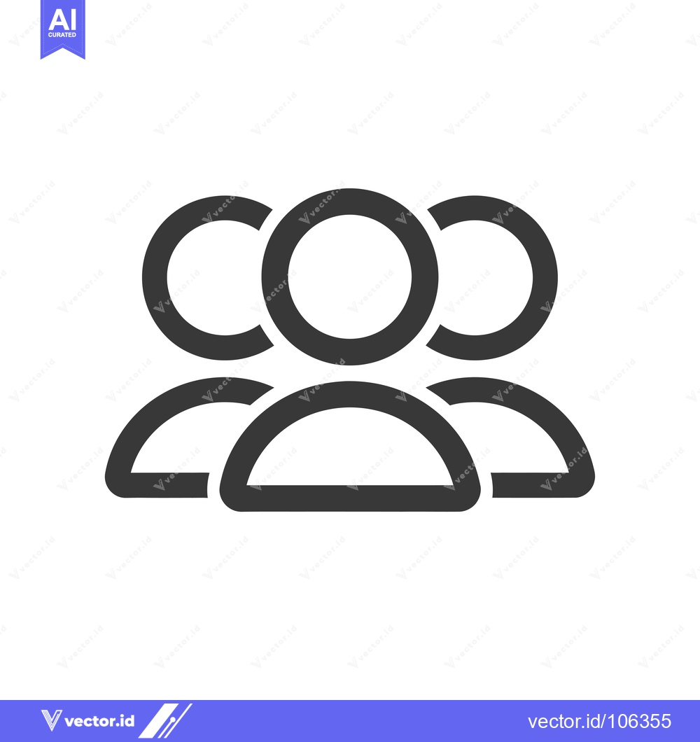 Premium Vector dari Three Simple Stylized Human Figures