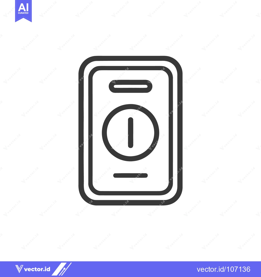 Premium Vector of Minimalist Weight Scale Icon: Clean Line Art for Health & Fitness Trac