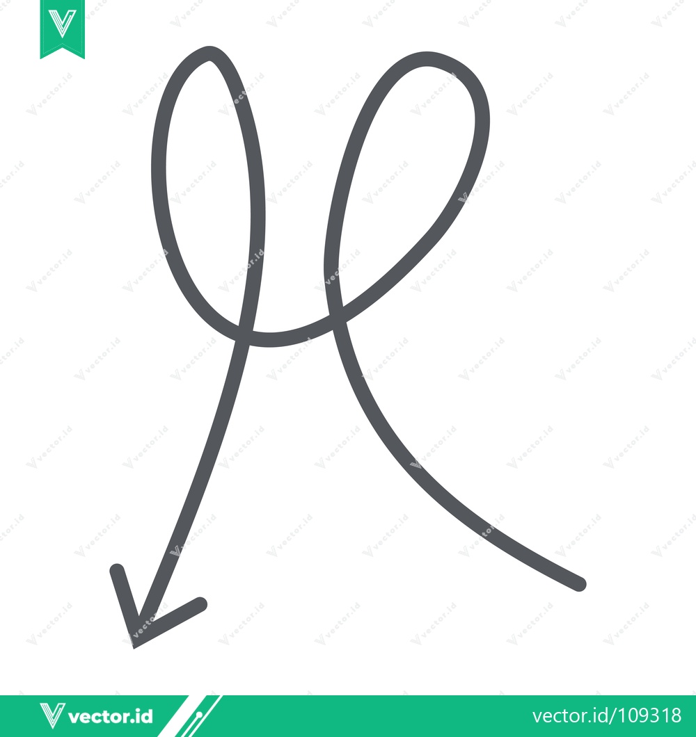 Premium Vector dari Simple Hand Drawn Arrow Graphic Element