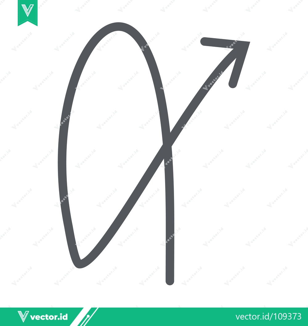 Premium Vector dari Abstract Arrow Loop Motion Graphic Element