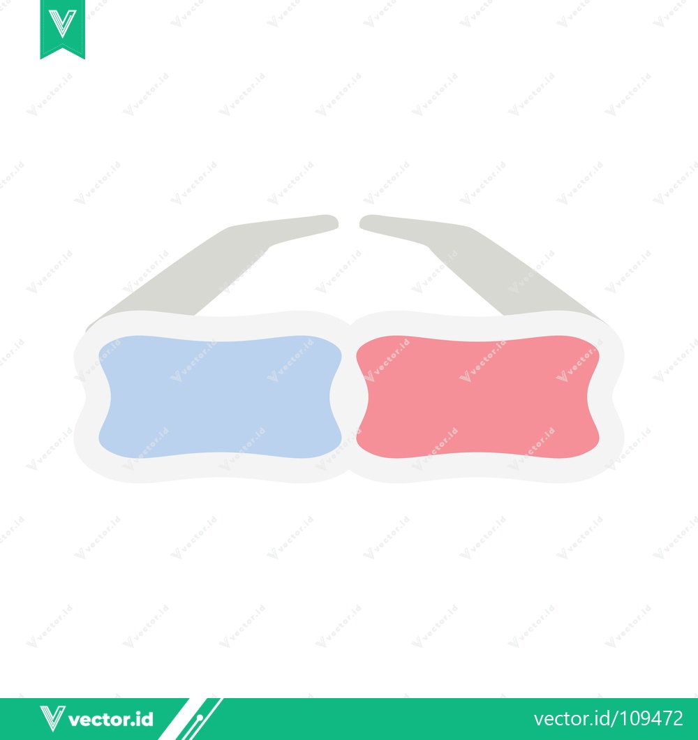 Premium Vector dari Anaglyph 3D Glasses for Immersive Viewing Experience