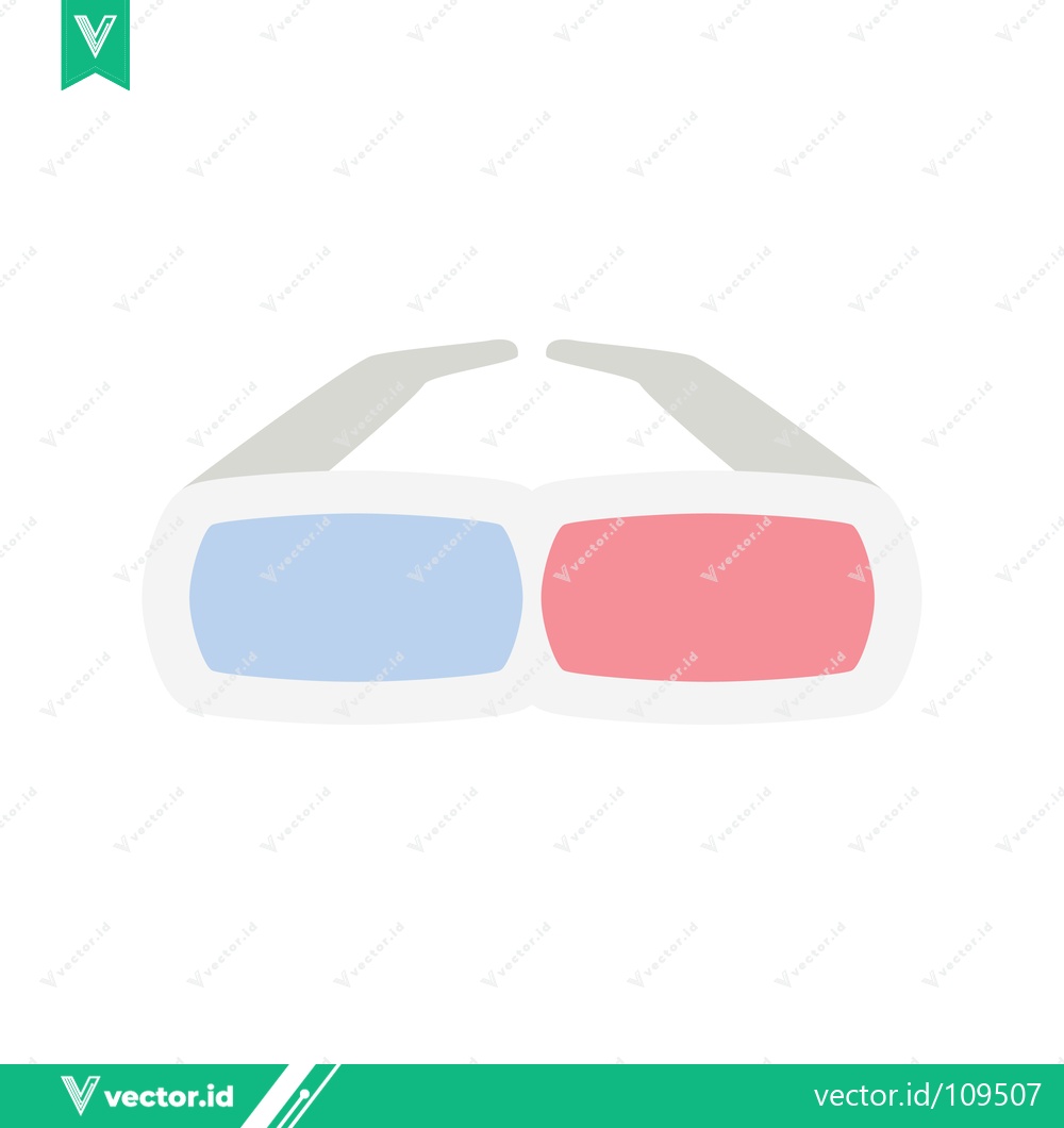 Premium Vector of 3D Glasses for Immersive Viewing Experience