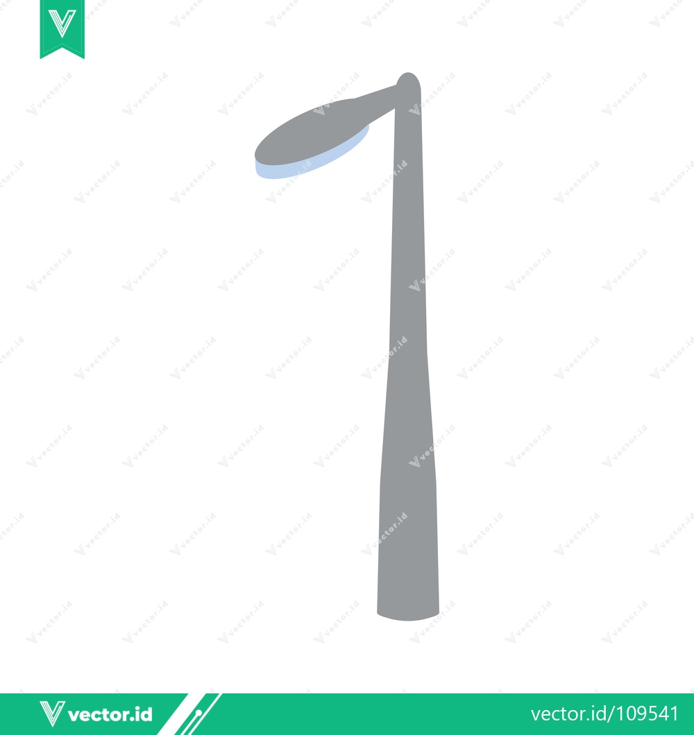 Premium Vector of Modern Street Lamp Post with Sleek Design
