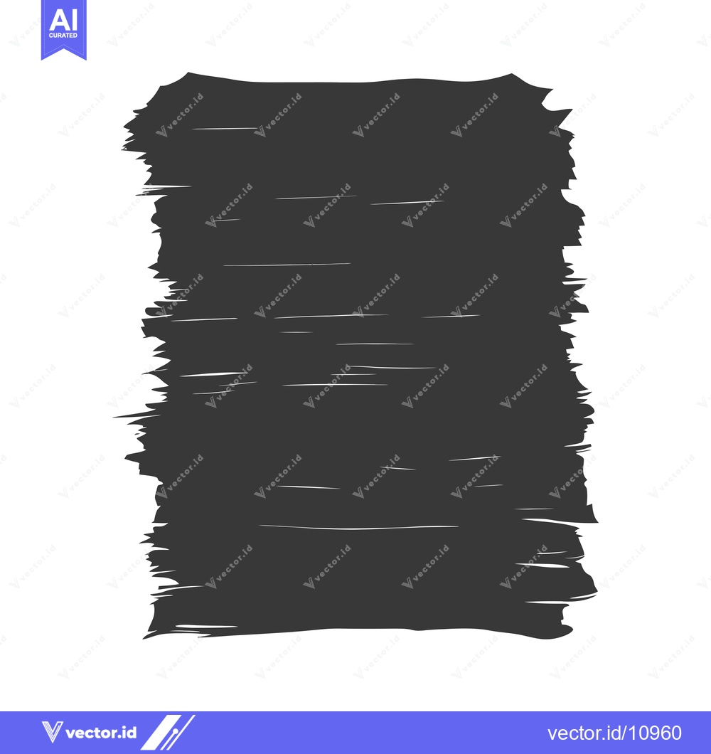 Premium Vector dari Abstract Black and White Brushstroke Design
