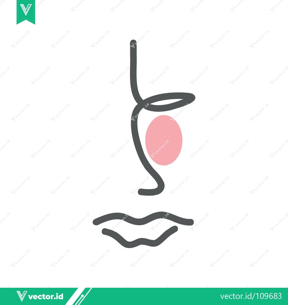 Premium Vector dari Minimalist Line Art Face with Pink Dot Accent