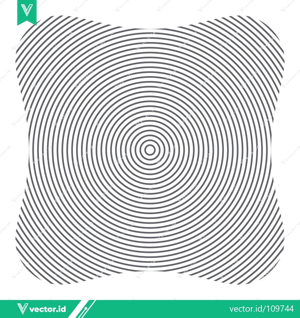 Premium Vector dari Concentric Circles Pattern Abstract Background