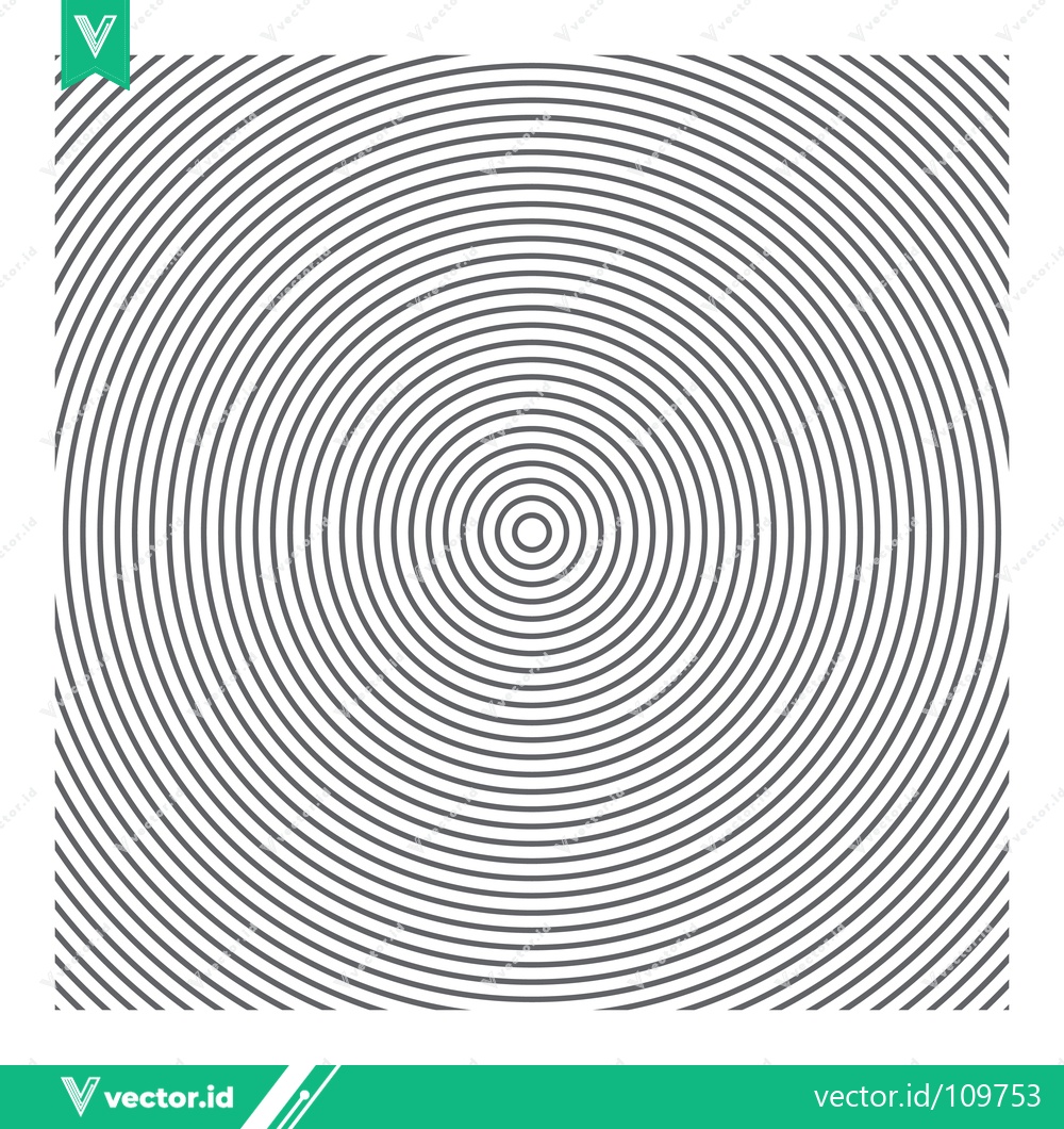 Premium Vector dari Concentric Circles Pattern Abstract Background
