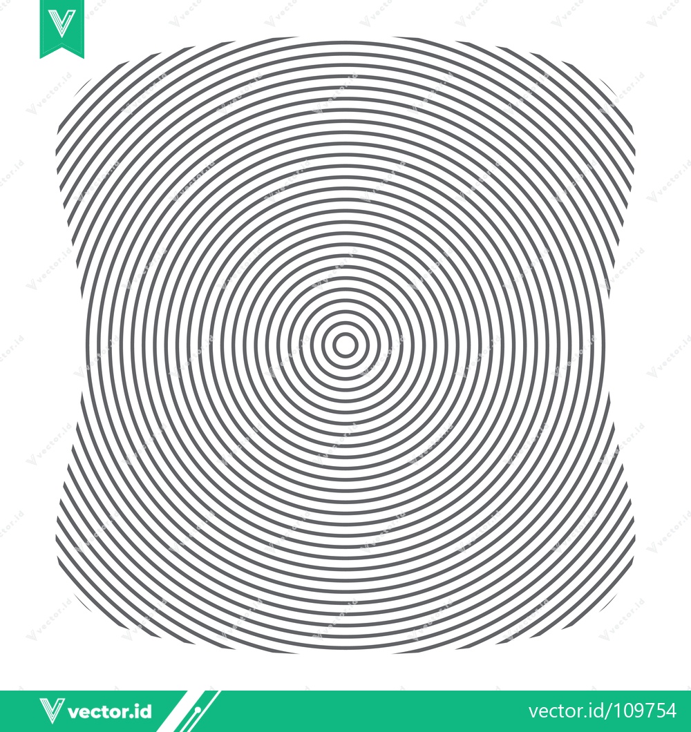 Premium Vector dari Concentric Circles Pattern Abstract Background