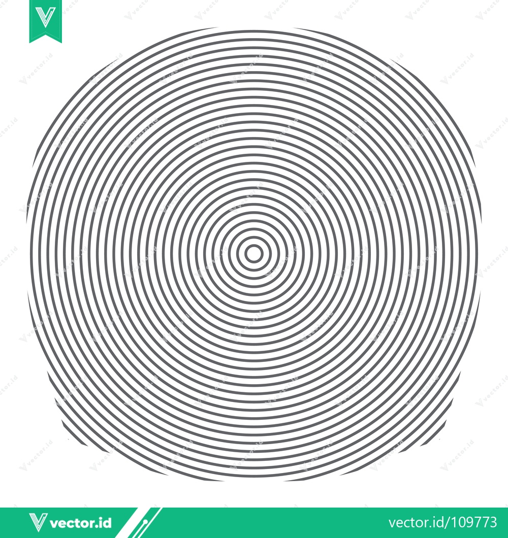 Premium Vector dari Concentric Circles Pattern Abstract Background