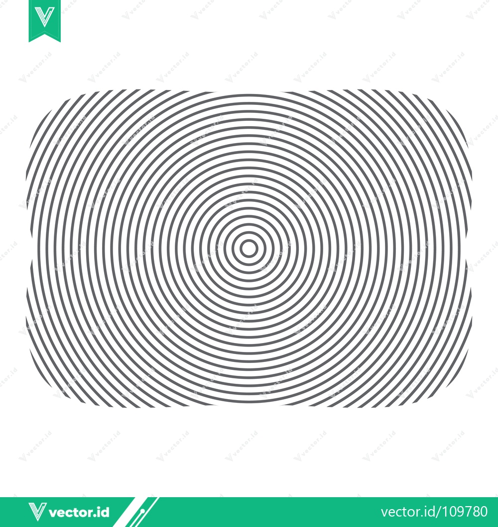 Premium Vector dari Concentric Circles Abstract Pattern Background