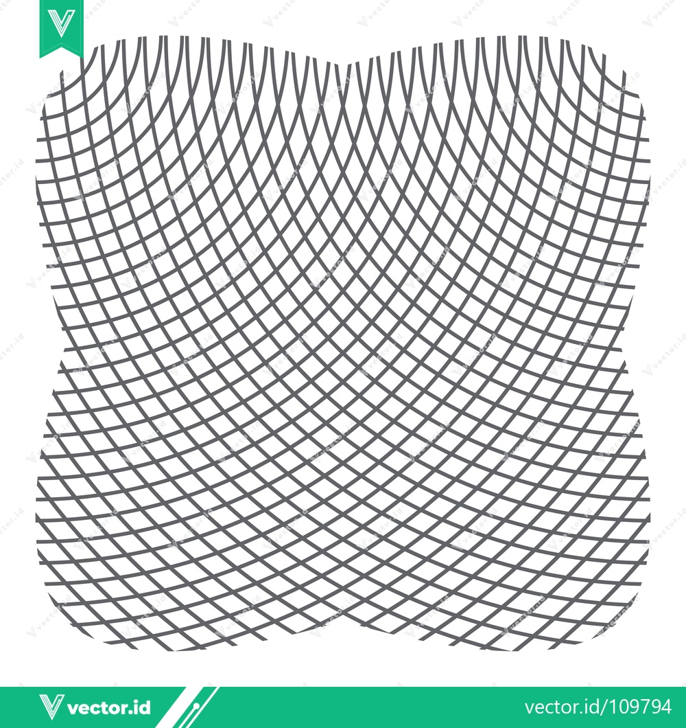 Premium Vector of Abstract Geometric Pattern with Intersecting Lines and Curves