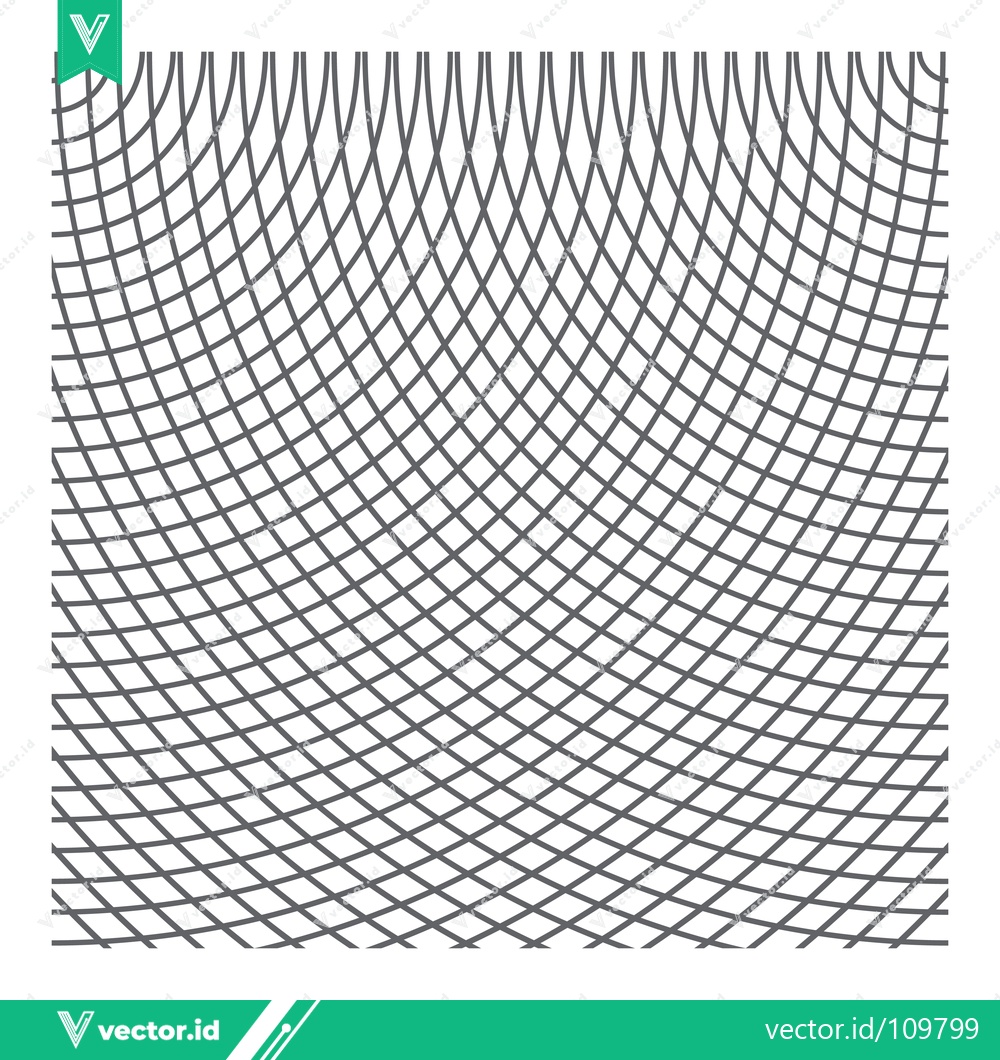Premium Vector of Abstract Geometric Pattern of Intersecting Curved Lines