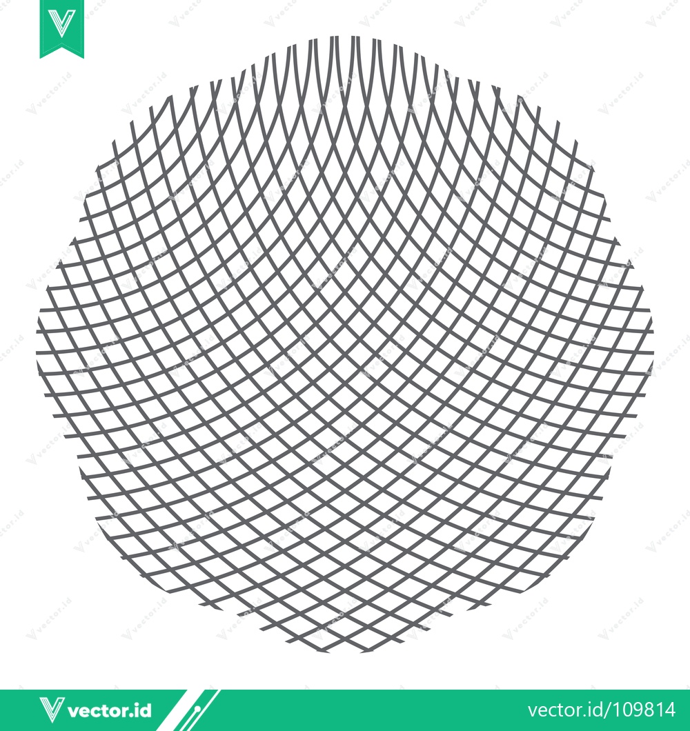 Premium Vector dari Abstract Geometric Pattern with Intersecting Lines in a Circular Shape
