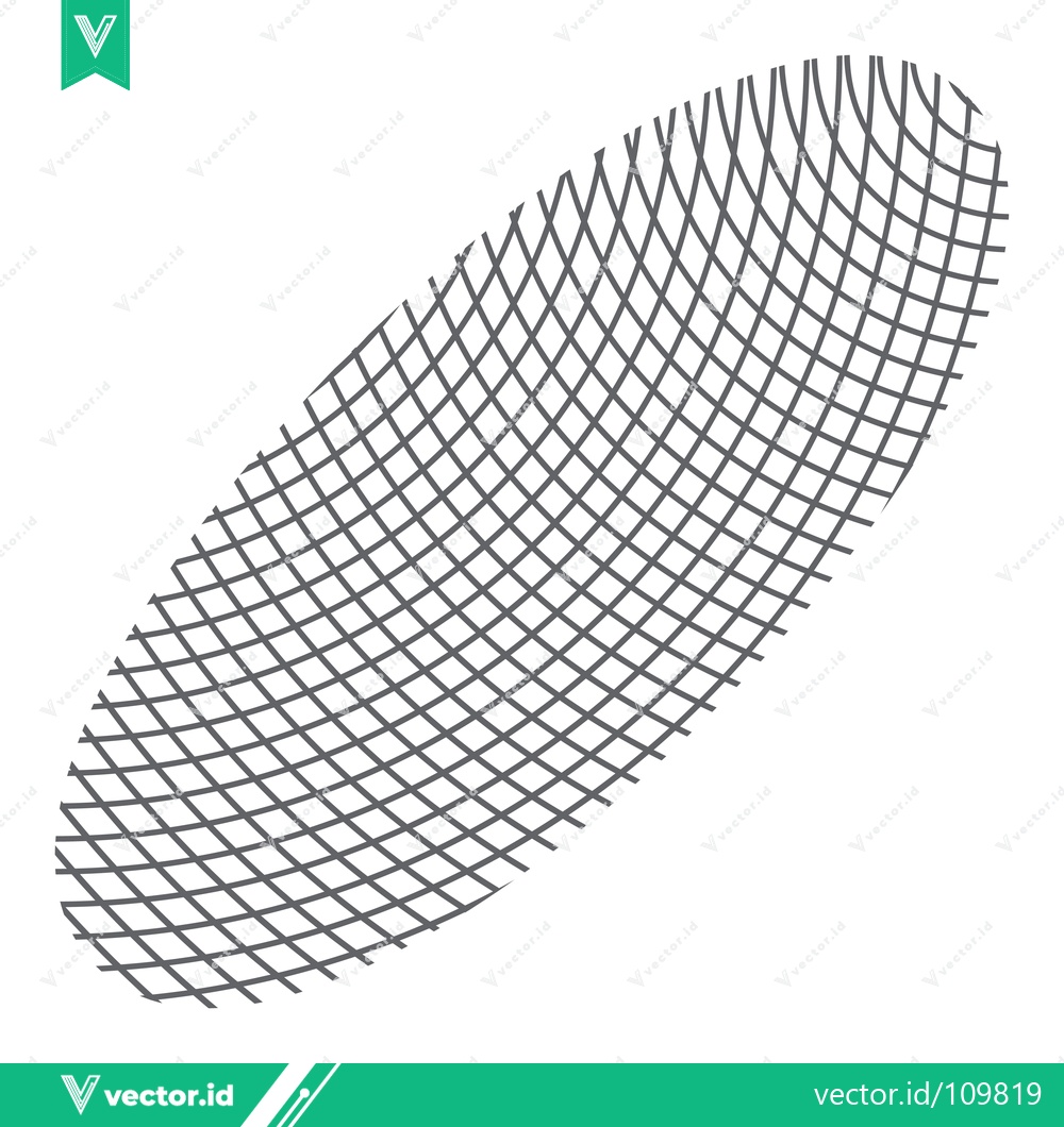 Premium Vector of Abstract Grid Pattern Overlay on White Background