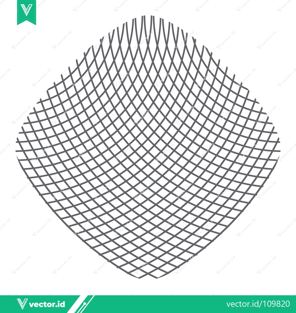 Premium Vector of Abstract Geometric Pattern of Intersecting Lines Forming a Diamond Shape