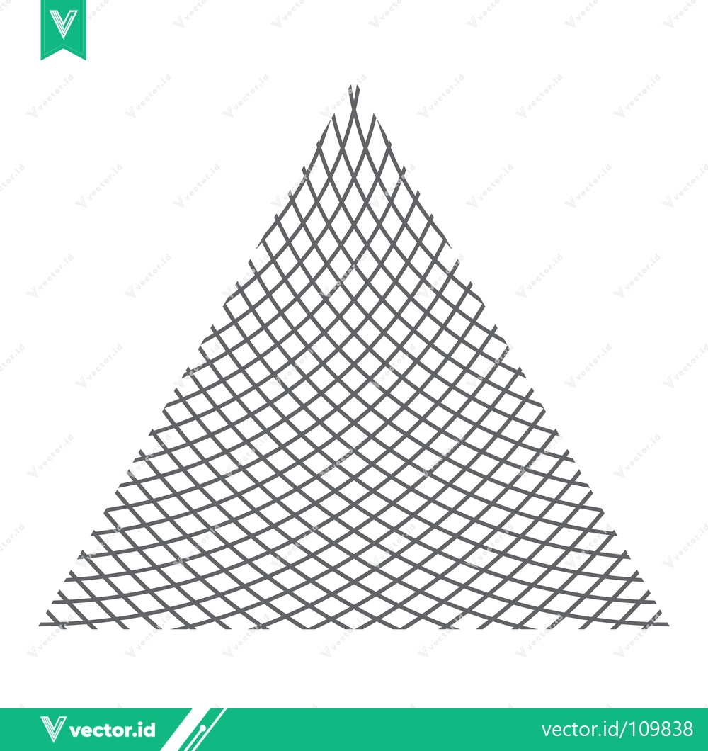 Premium Vector dari Abstract Triangular Net Pattern