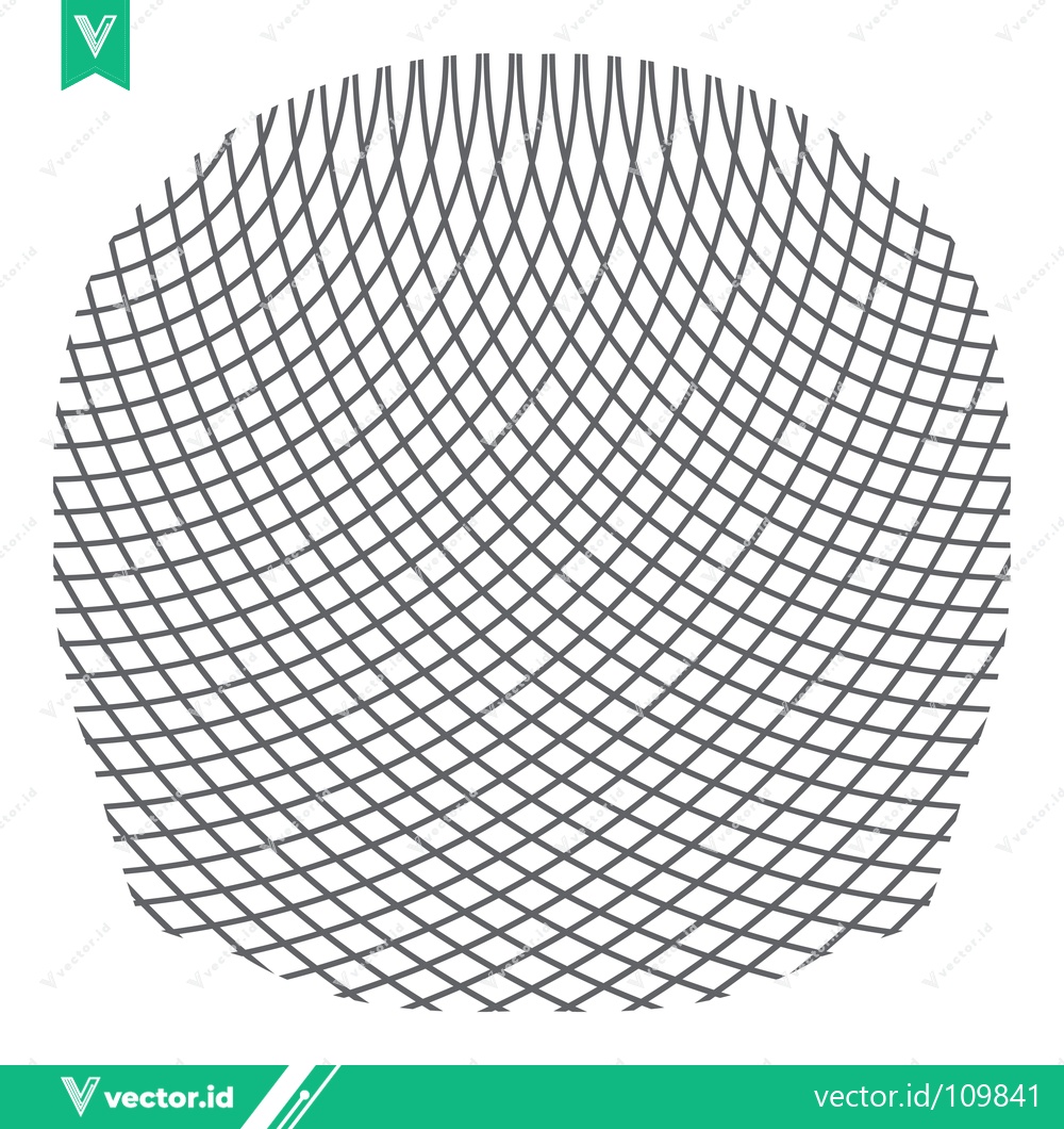 Premium Vector of Abstract Geometric Pattern Circle Grid Lines