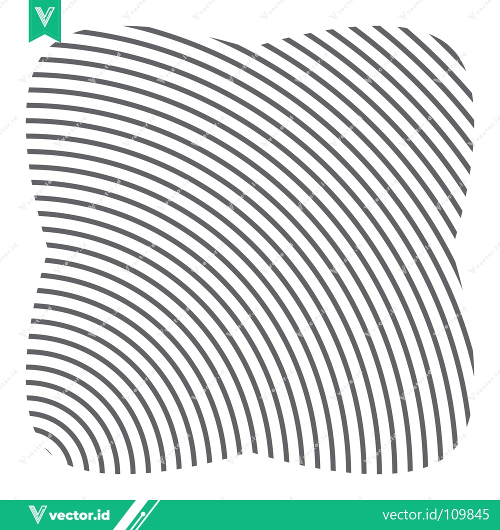 Premium Vector dari Concentric Circular Lines Abstract Pattern