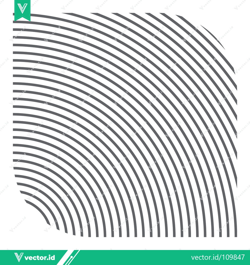 Premium Vector dari Concentric Arcs Pattern Abstract Geometric Background