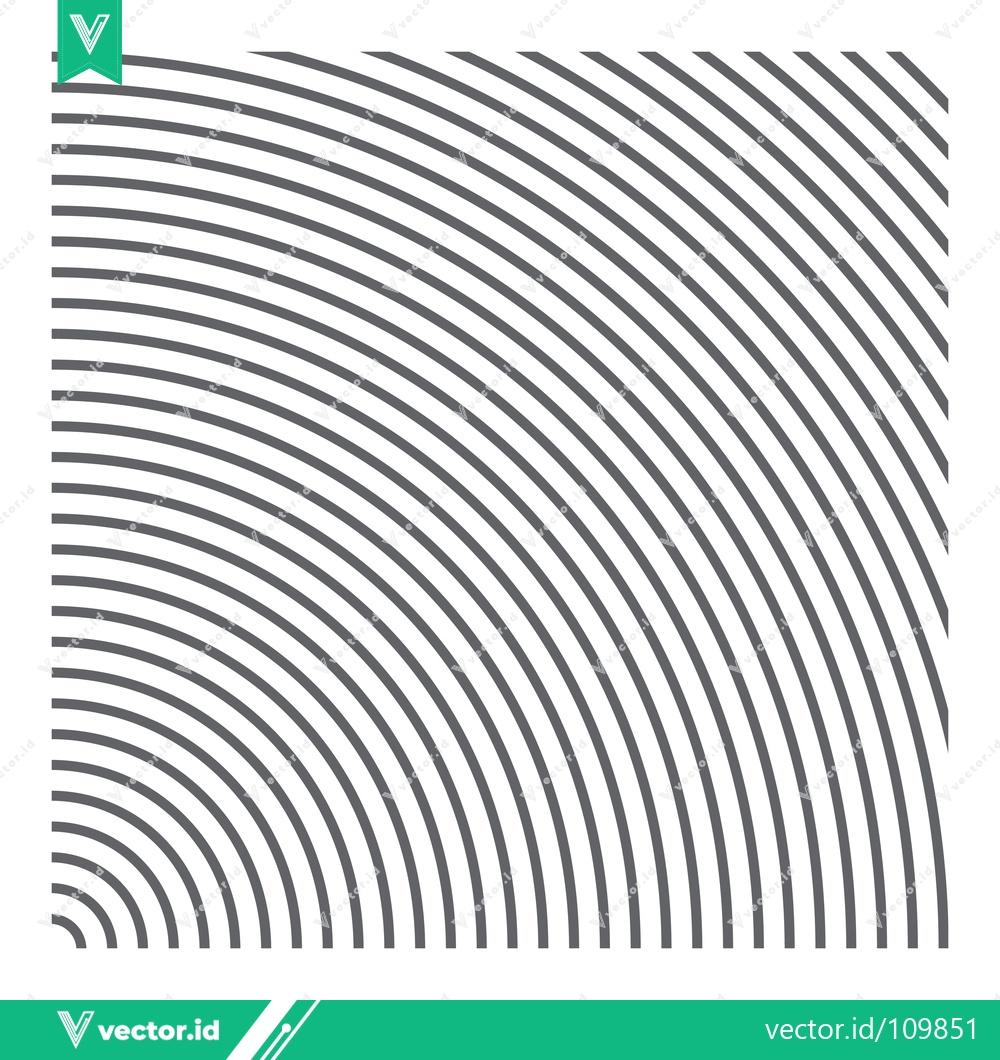 Premium Vector dari Concentric Arcs Pattern Abstract Background