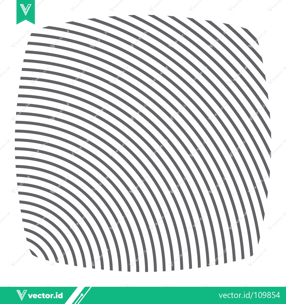 Premium Vector dari Concentric Curved Lines Abstract Pattern