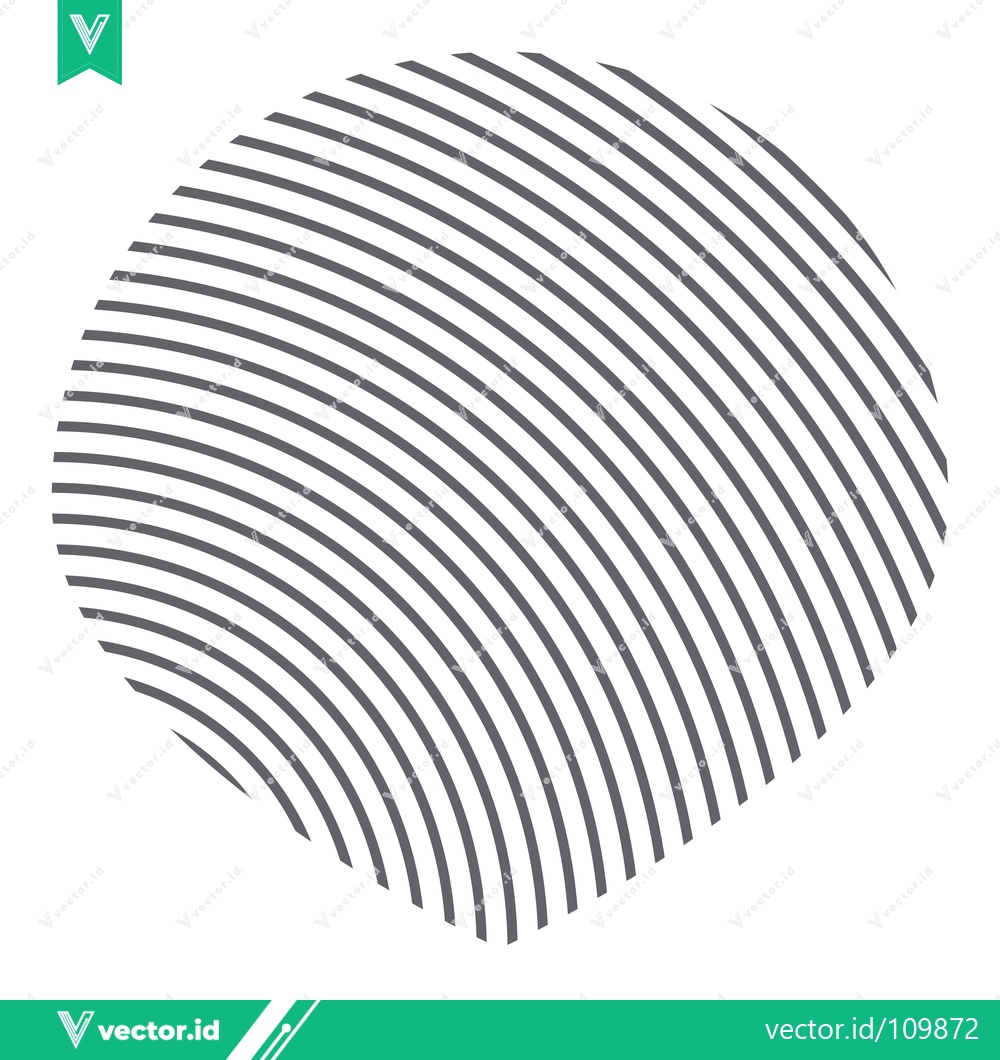 Premium Vector dari Concentric Curved Lines Abstract Pattern