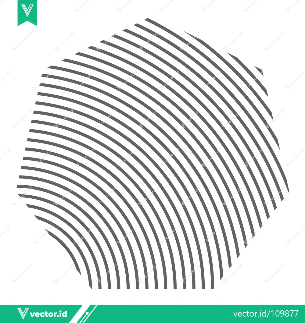 Premium Vector dari Abstract Geometric Pattern with Concentric Curved Lines