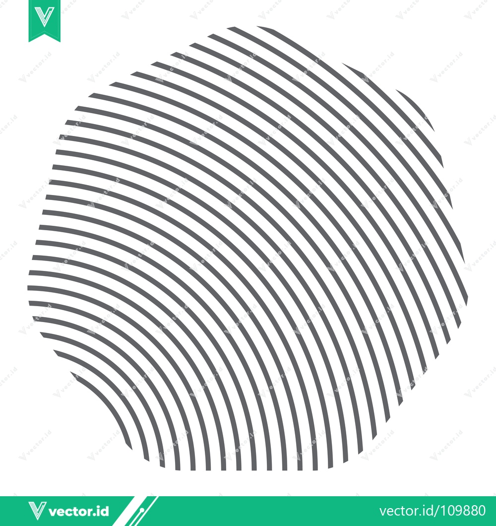 Premium Vector of Abstract Pattern of Concentric Curved Lines