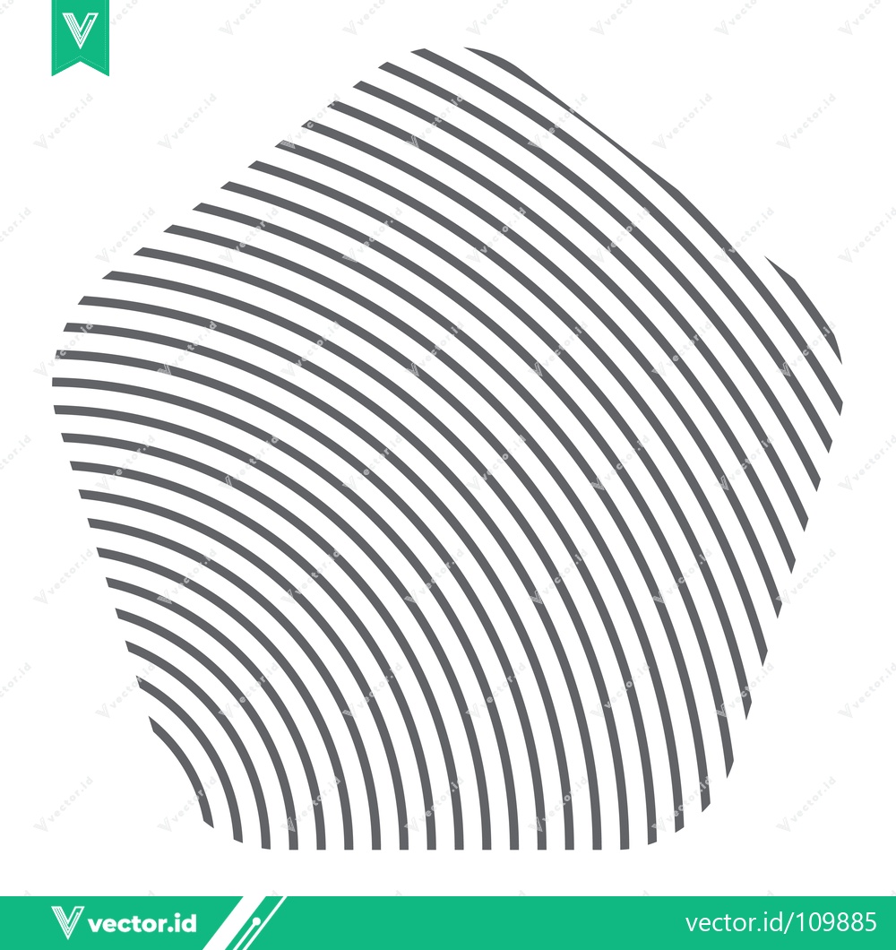 Premium Vector dari Abstract Geometric Pattern with Concentric Curved Lines