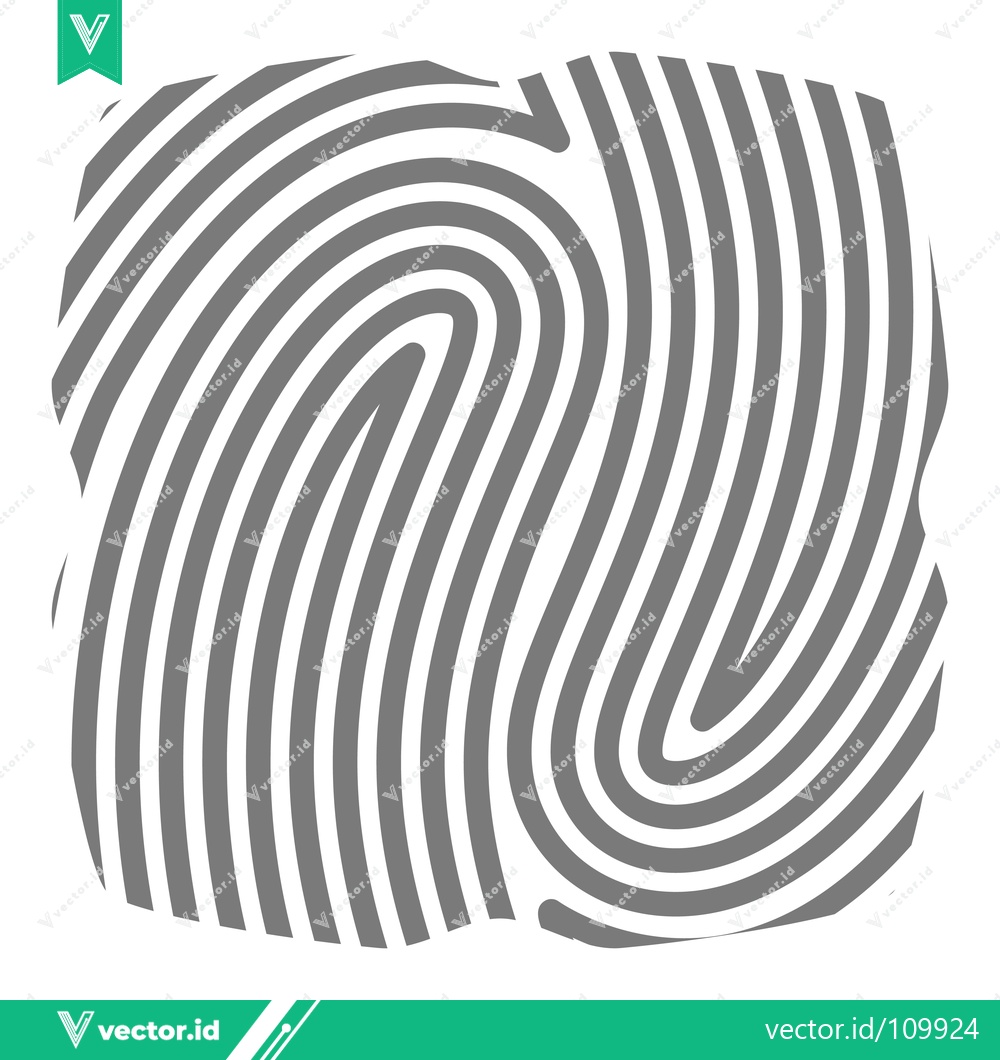 Premium Vector dari Abstract Fingerprint Pattern Graphic Design