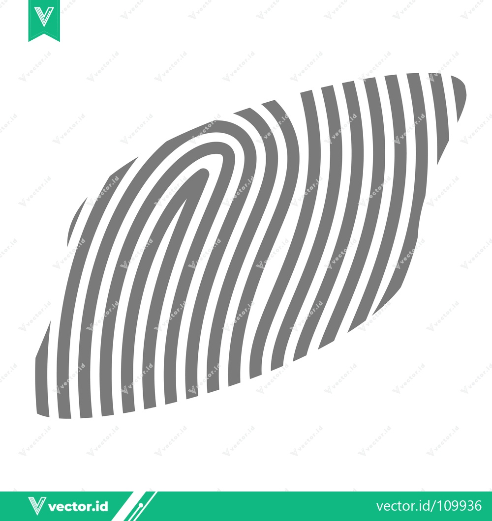 Premium Vector of Abstract Fingerprint Pattern Graphic Design