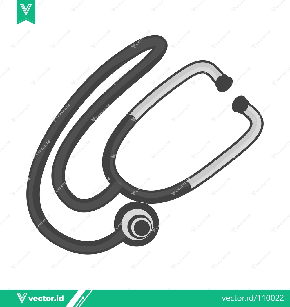 Premium Vector of Minimalist Stethoscope Icon for Medical and Healthcare Concepts