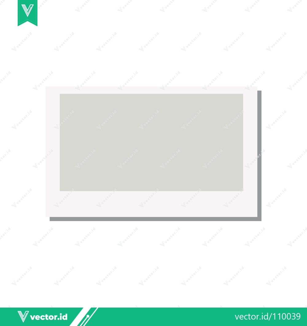 Premium Vector dari Minimalist Light Gray Rectangle on White Background with Shadow