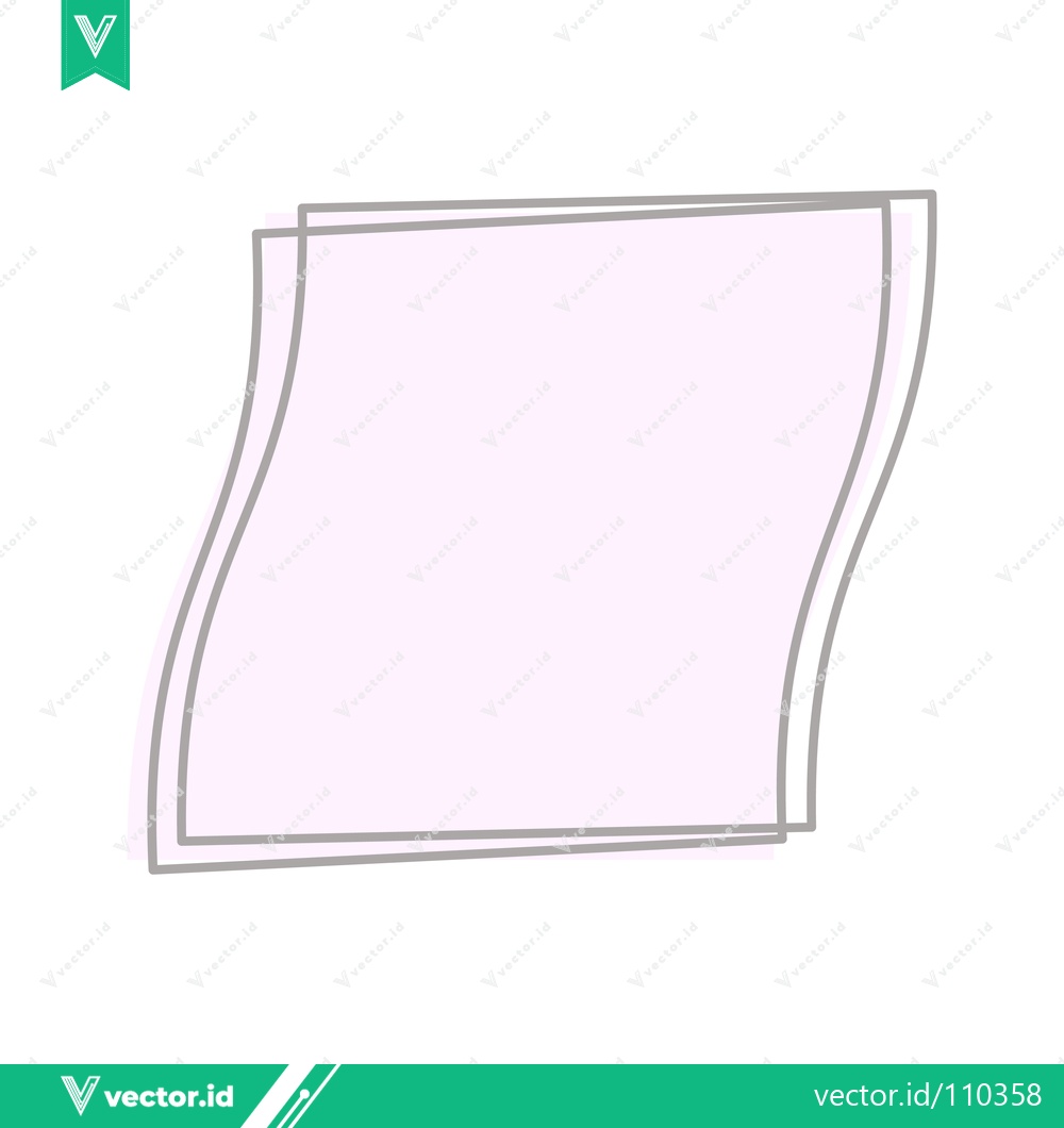 Premium Vector of Minimalist Abstract Paper Shapes with Subtle Curves