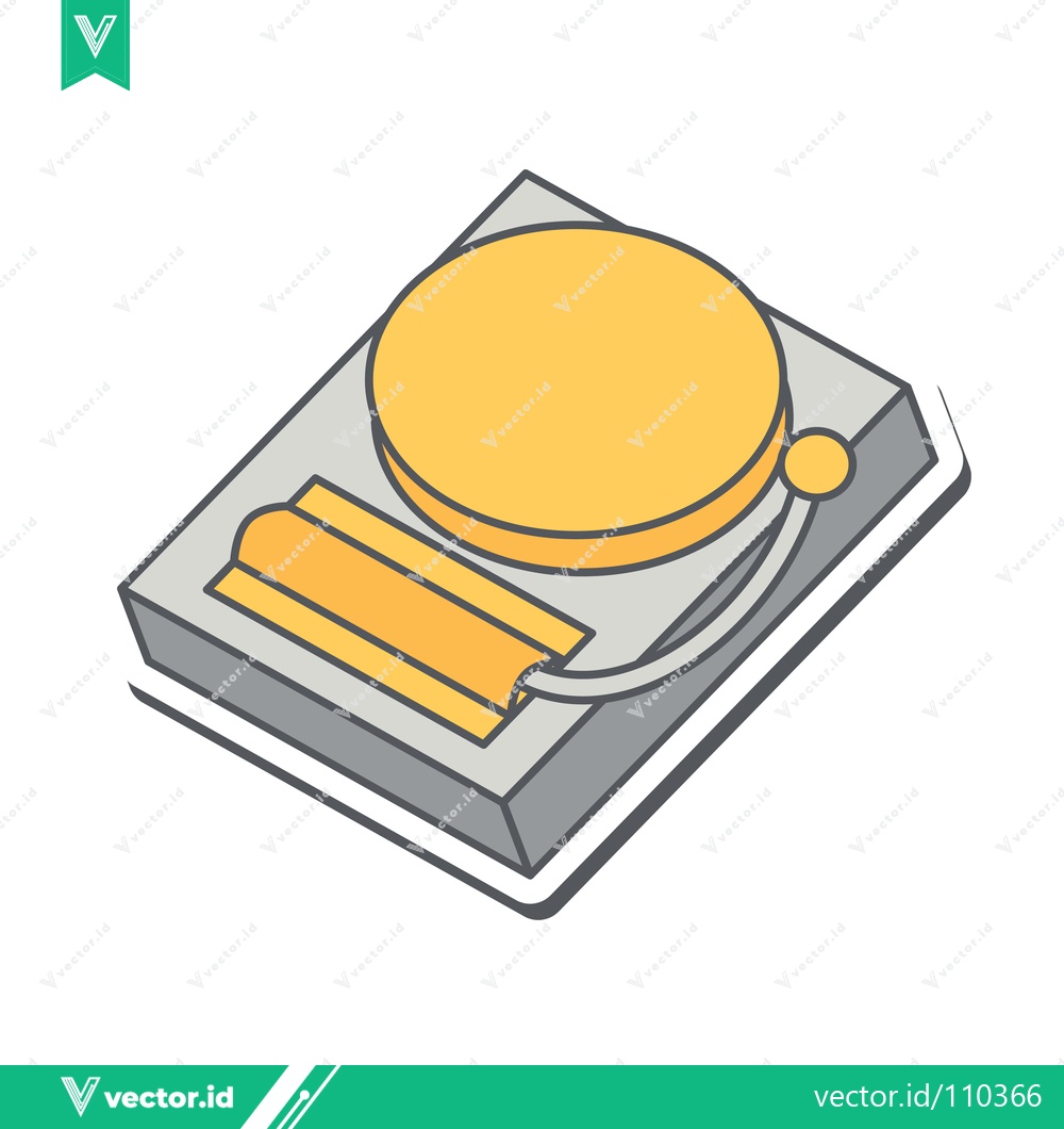 Premium Vector dari Illustration of a Surface Mount LED Component