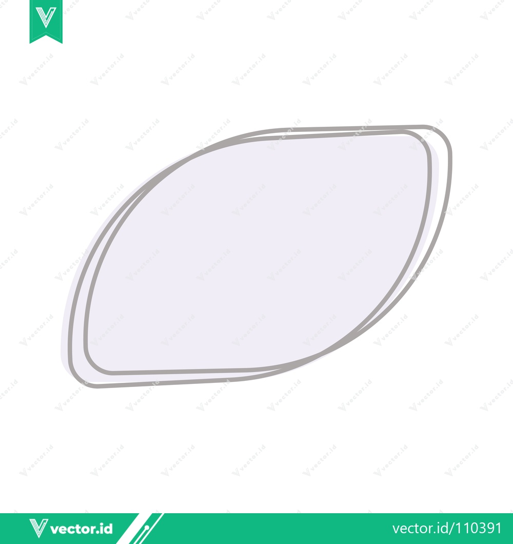 Premium Vector dari Abstract light purple shape with gray outline