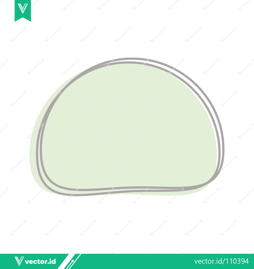 Premium Vector dari Abstract Organic Shape with Soft Pastel Green Color
