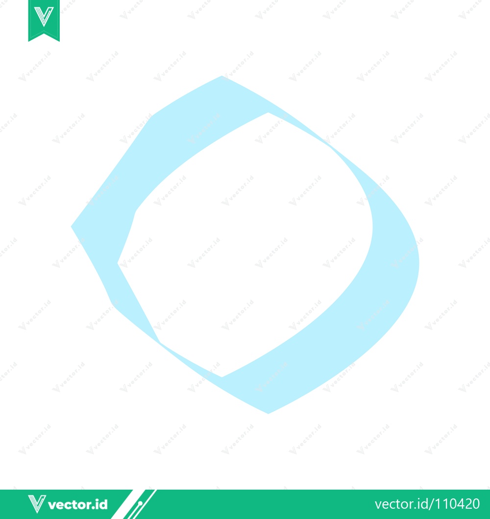 Premium Vector dari Abstract Light Blue Geometric Shape