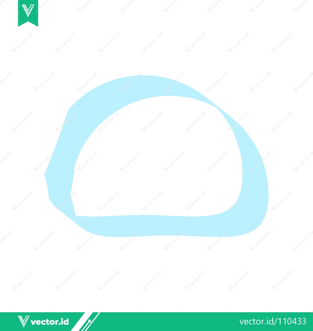 Premium Vector of Abstract Light Blue Blob Shape