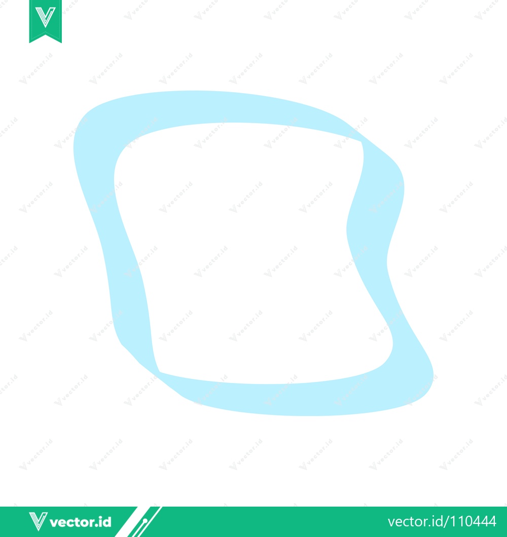 Premium Vector of Abstract Light Blue Blob Shape